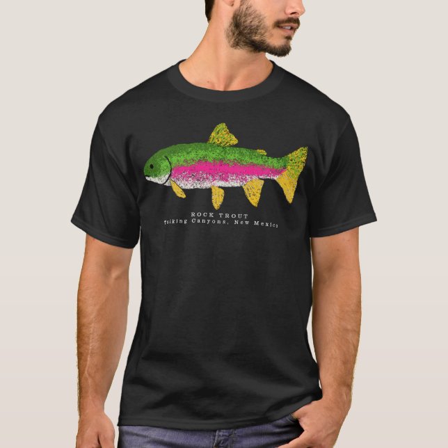 KLIPPFLUNDRA Talking Canyons, New Mexico T-Shirt (Framsida)