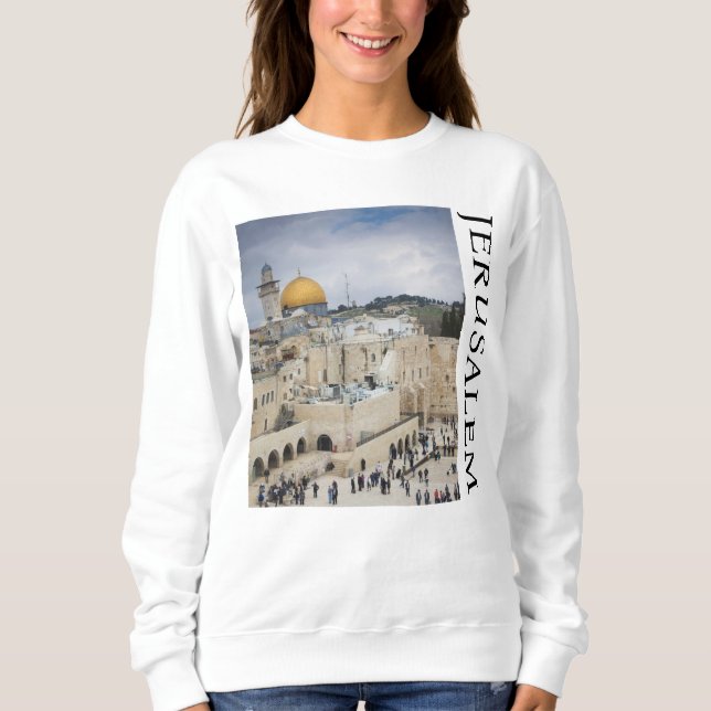 Klippholmen | Västra murens plats, Jerusalem T Shirt (Framsida)
