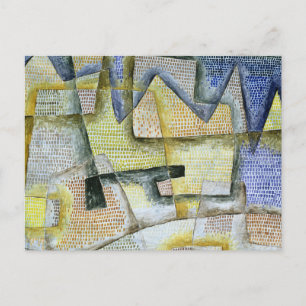 Klippig kust, 1931 av Paul Klee Vykort