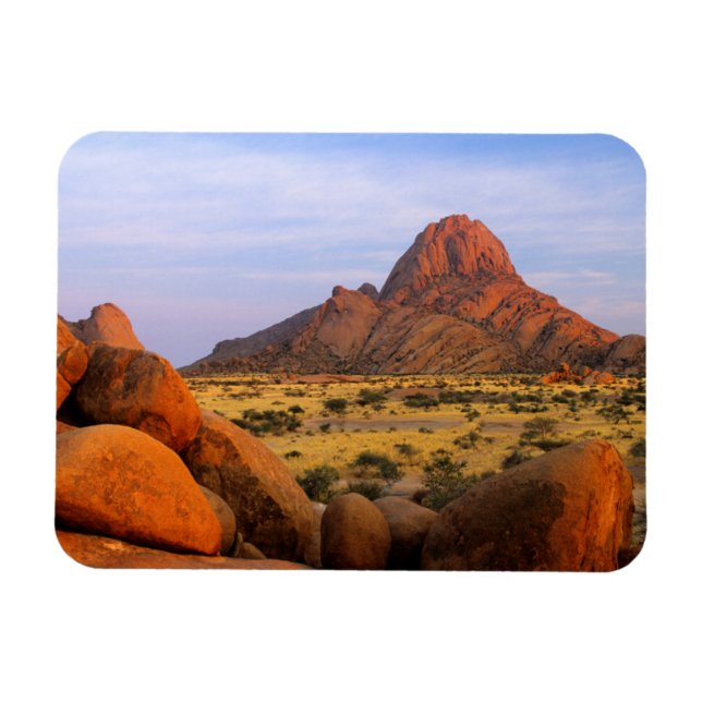 Klippig utlöpare och slätt, Spitzkoppe, Erongo Magnet (Horisontell)
