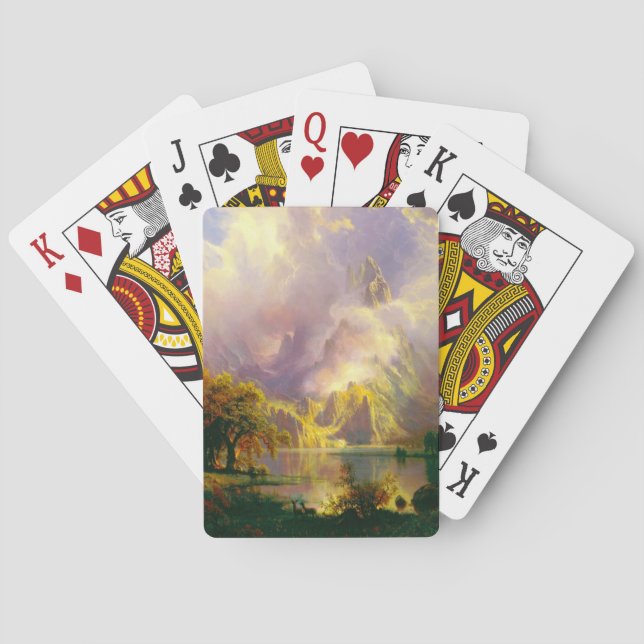 Klippiga bergen  casinokort (Baksidan)