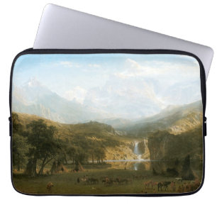 Klippiga bergen, Lander's Peak av Albert Bierstadt Laptop Fodral