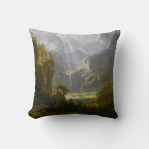 Klippiga bergen, Lander's Peak av Bierstadt Kudde