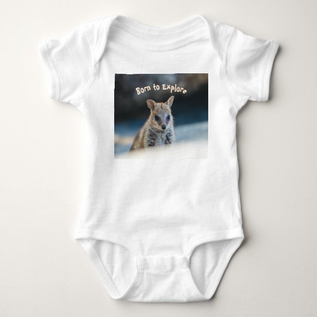 Klippkänguru T Shirt (Framsida)