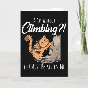 Klippklättrare Bergsklättrare Bouldering Kort