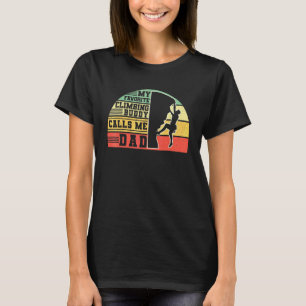 Klippklättring Bergsklättrare Bouldering Min Favor T Shirt