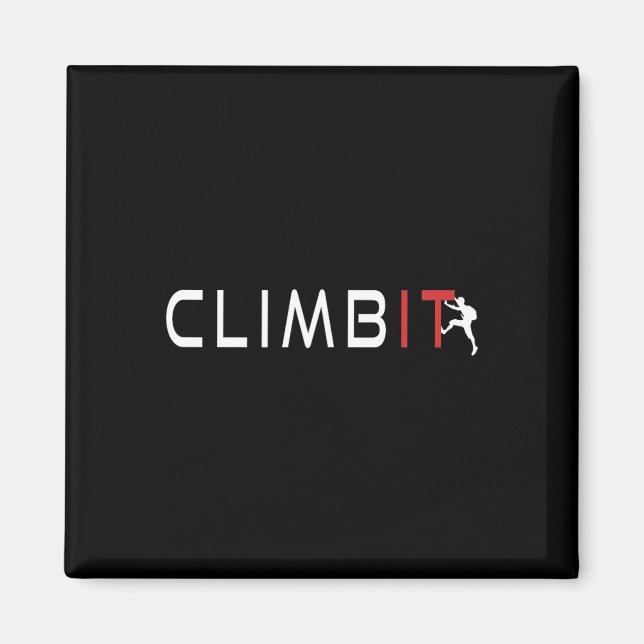 Klippklättring - Bouldering - Klättra - Klippklätt Magnet (Framsidan)