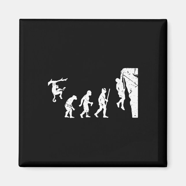 Klippklättring Klättrare Evolution Bouldering  Magnet (Framsidan)