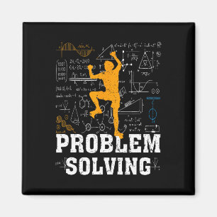 Klippklättring Math Älskare Problemlösning Matemat Magnet