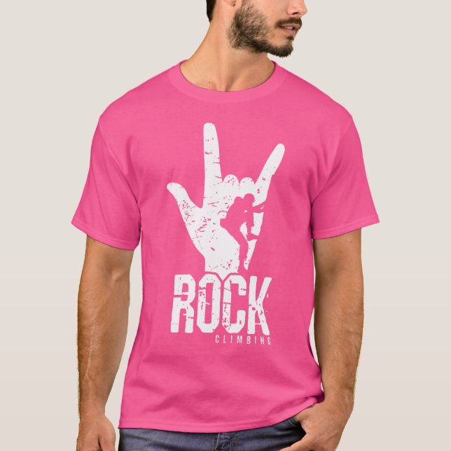 Klippklättring T Shirt (Framsida)