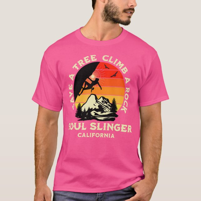 Klippklättring T Shirt (Framsida)