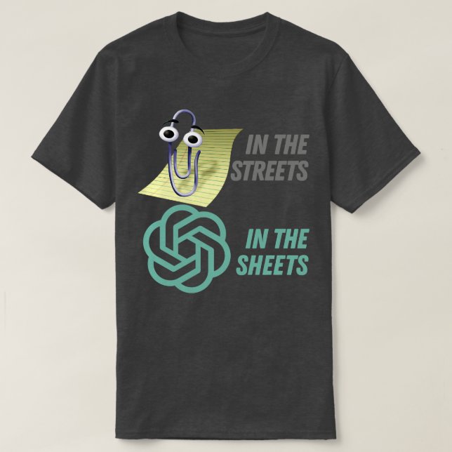 Klippning i Chattan Lakan i GPT på gatorna T Shirt (Design framsida)