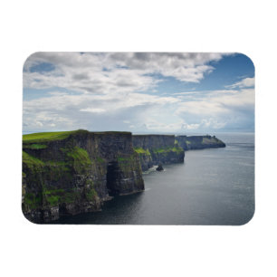 Klippor av Moher i Irland den rektangulära Magnet