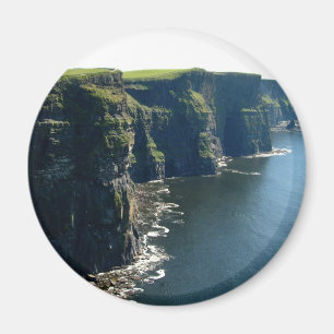 Klippor av Moher ståndsmässiga Clare Irland Magnet