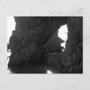 Klippor. El Matador State Beach, Kalifornien Vykort