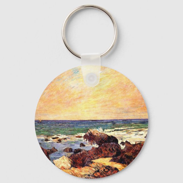 Klippor och hav av Paul Gauguin, Nyckelring (Framsida)