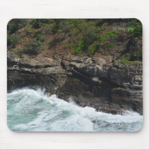 Klippor vid Kilauea Kauai (fotografering av mig) Musmatta