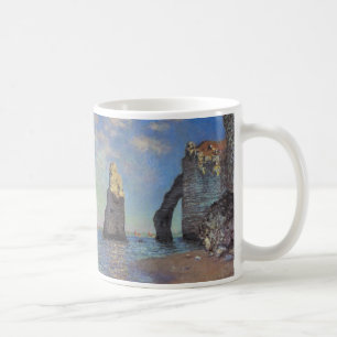 Klipporna på Etretat Kaffemugg