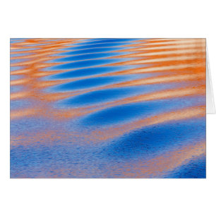 Klippreglexion i Lake Powell Glen Canyon, UT Hälsningskort