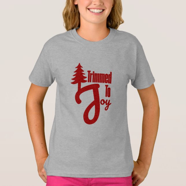 Klippt till glädje t shirt (Framsida)