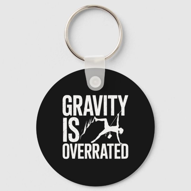 Klipptränare Gravity Roligt Klätteräventyr  Nyckelring (Framsida)