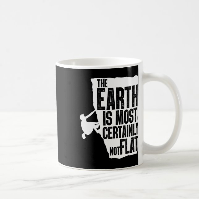 Klipptränarepresent Sport Klättervägg Klättring  Kaffemugg (Höger)