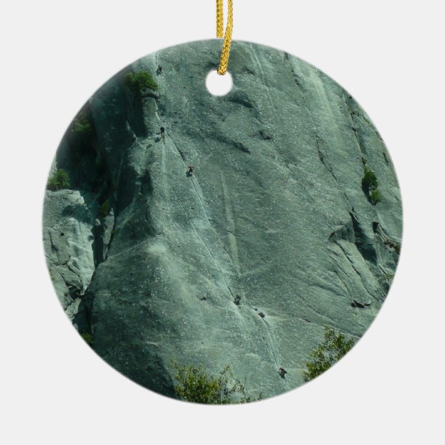 Klipputvecklare på El Capitan Julgransprydnad Keramik (Framsidan)