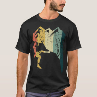 Klippvägg för familjeklätterstigning t shirt