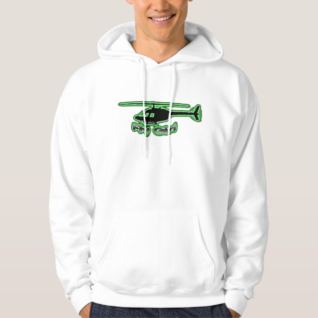 Klipsk dräkt för logotyp för flickaneongrönt sweatshirt (Framsida)