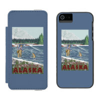 Klipsk fiskare - ankring, Alaska