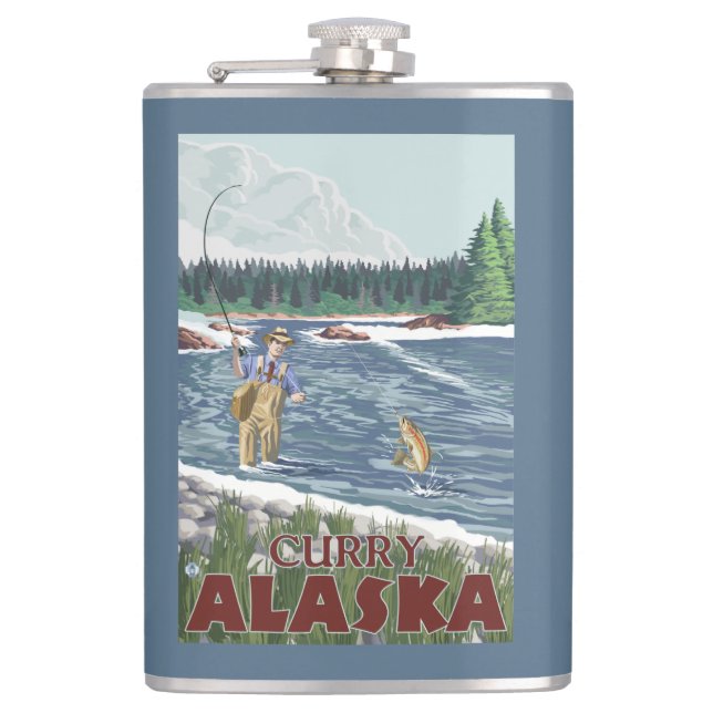 Klipsk fiskare - curry, Alaska Fickplunta (Framsidan)