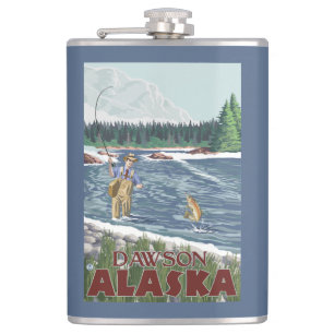 Klipsk fiskare - Dawson, Alaska Fickplunta