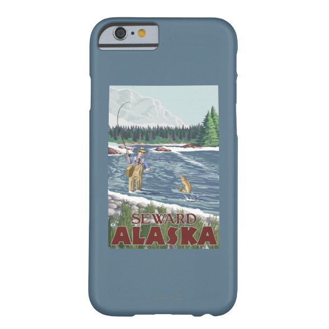Klipsk fiskare - Seward, Alaska Case-Mate iPhone Skal (Baksidan)