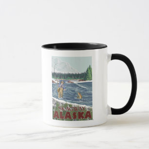 Klipsk fiskare - Skagway, Alaska Mugg