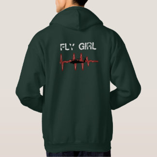 Klipsk flicka hoodie