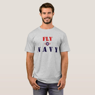 Klipsk marin på bekläda, sjö- Avaition på Tee Shirt