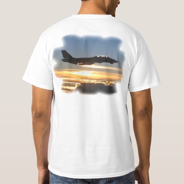 Klipsk marin tee (Baksida)