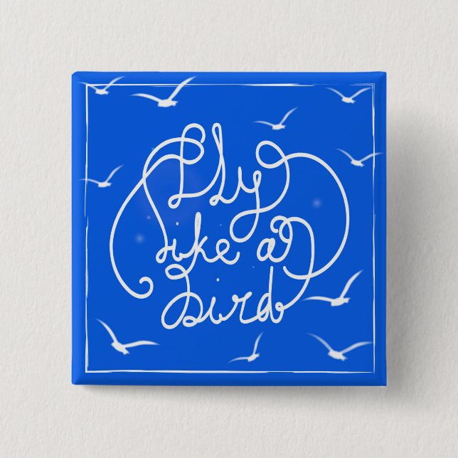 Klipsk något liknande en fågel knapp (Framsida)