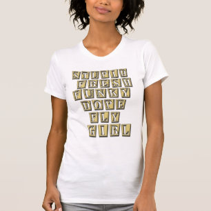 Klipsk skjorta för flickaHIP HOP t Shirt