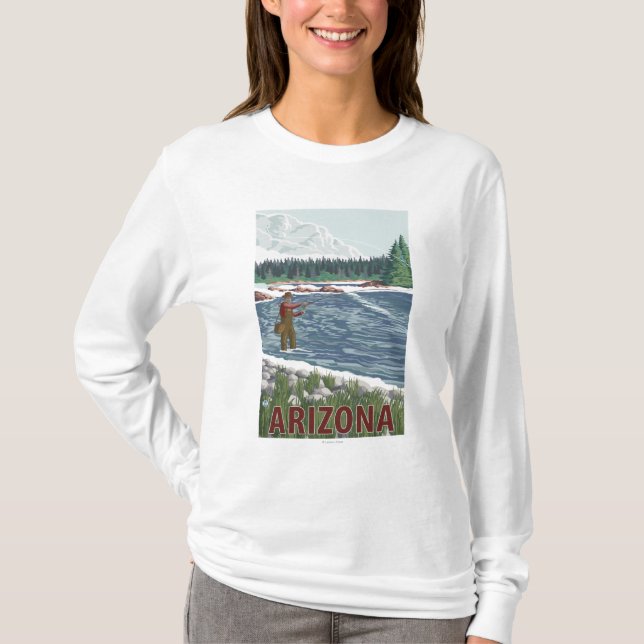 Klipska FishermanArizona T Shirt (Framsida)