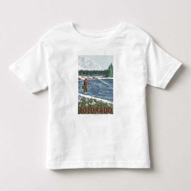Klipska FishermanColorado Tee Shirt (Framsida)