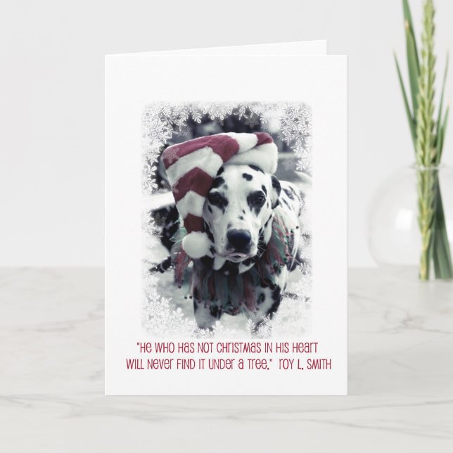 Klirr Jiggs Helgkort (Framsida)