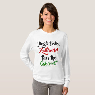 Klirr Klockor, Zinfandel, passerar Caberneten T Shirt