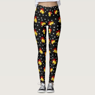 Klirr sätta en klocka på och stjärnajulsvarten leggings