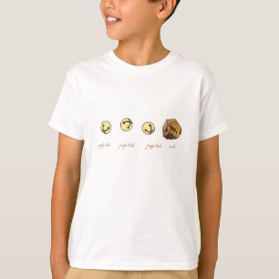 klirr sätta en klocka på sten t-shirt