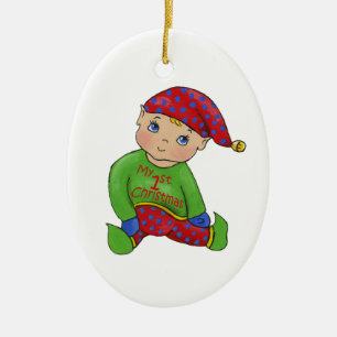 Klirrälvor "ItsyBitsy ", Julgransprydnad Keramik