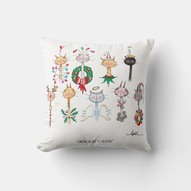 KLIRRKATTjulen kudder Kudde (Framsida)