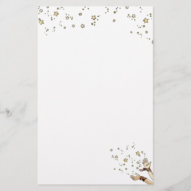 Klirrstjärna Brevpapper (Framsida)