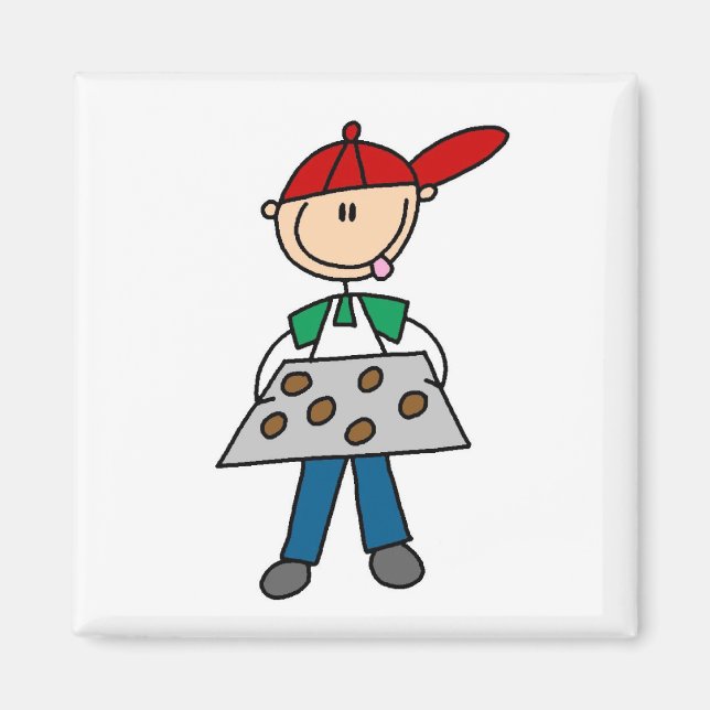 Klistermänniska bakar kakor magnet (Framsidan)
