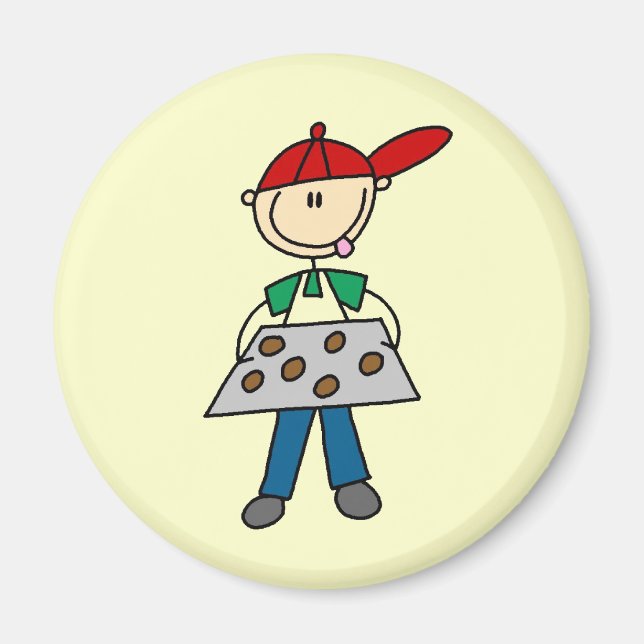 Klistermänniska bakar kakor magnet (Framsidan)